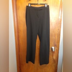 Geoffrey Beene Sport Stretch Women's Black Dress Casual Wide Leg Pants Size 6